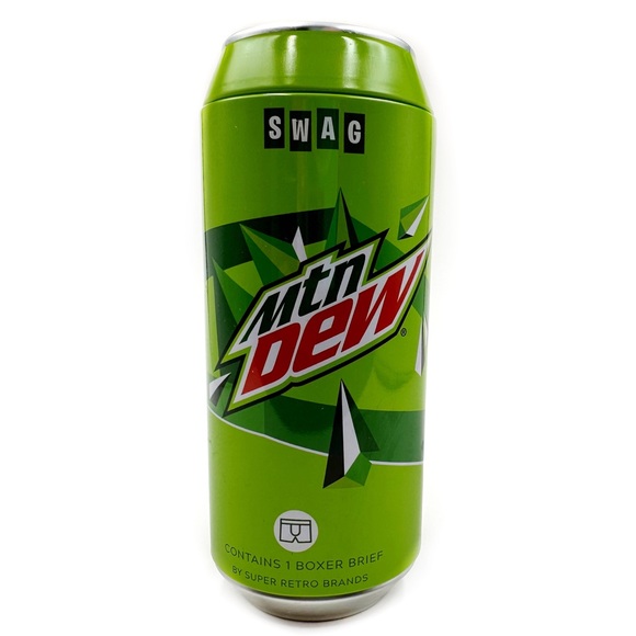 Mountain Dew Underwear & Socks Mountain Dew Logo Boxer Briefs
